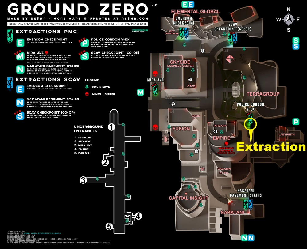 Police Cordon V-Ex location