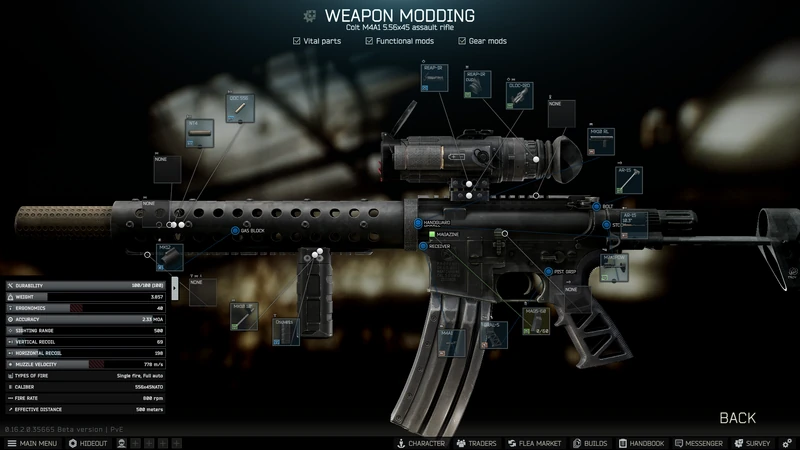 Modding Screen