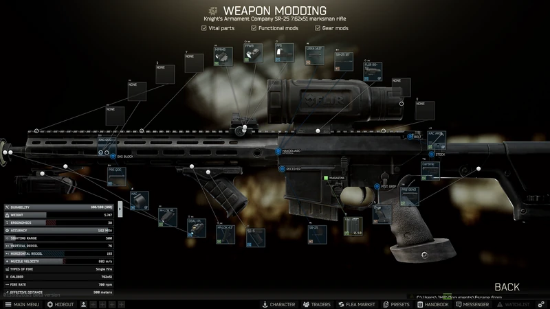 Modding Screen