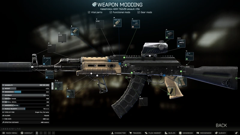 Modding Screen