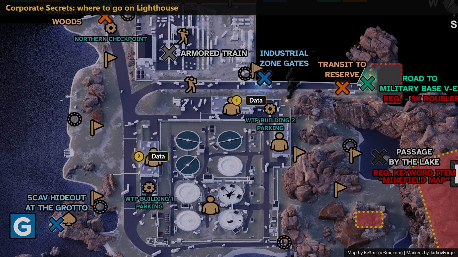 All 2 locations on Lighthouse: Data; Data. Map by Re3mr.